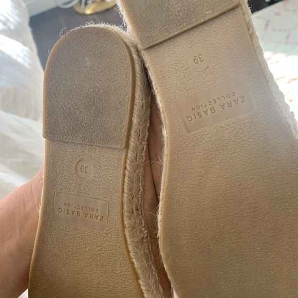 Zara espadrilles size 8 - Picture 2 of 4